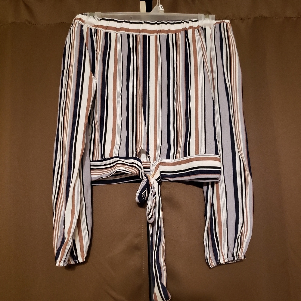 Must Have Off Shoulder Long Sleeve Top